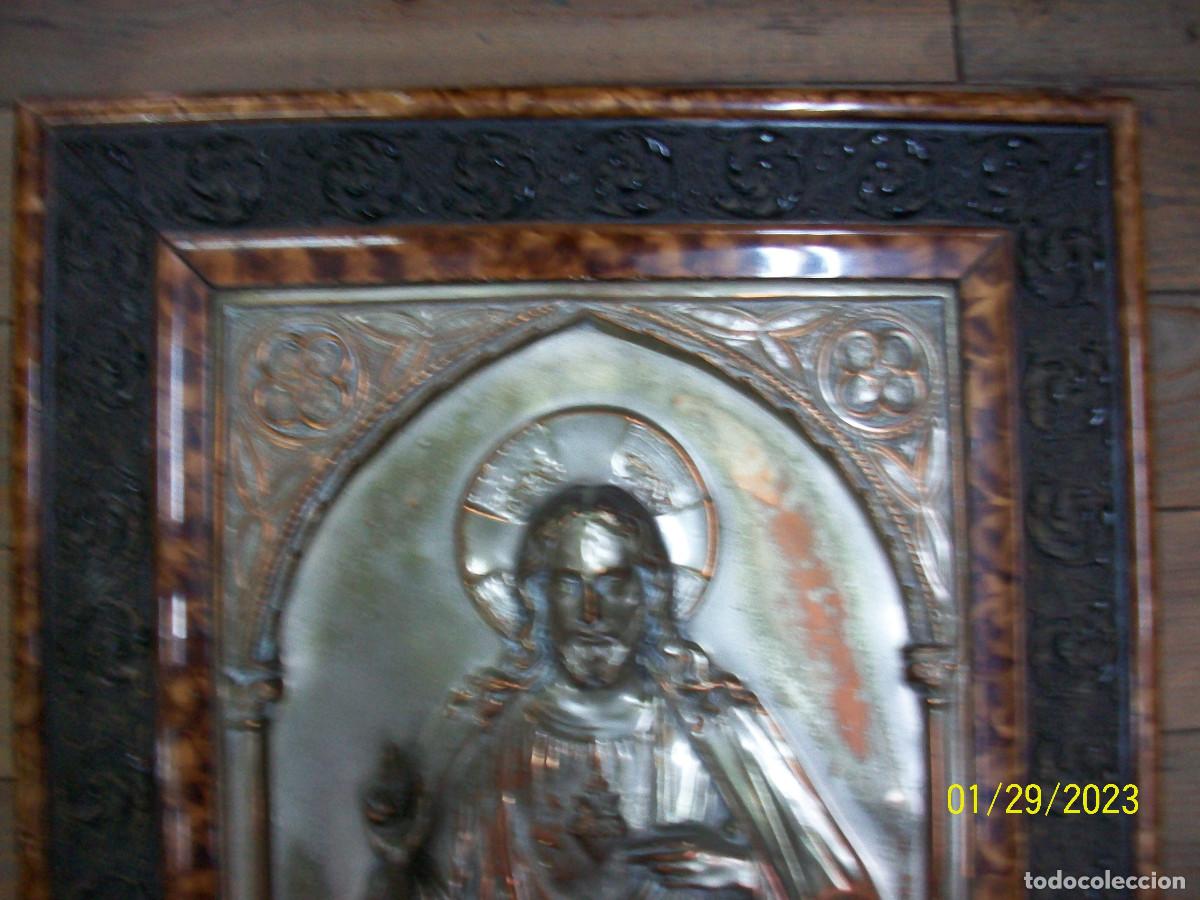 Antig&uuml;edades: ANTIGUO CUADSRO DE CRISTO - Foto 2