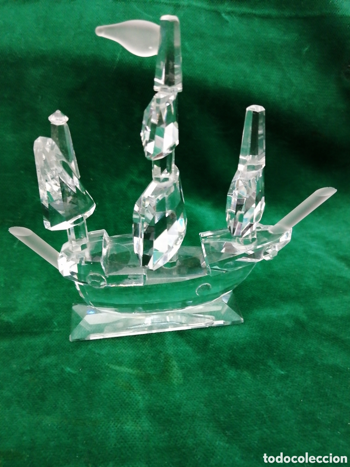 Antig&uuml;edades: Cristal de Swarovski. Barco - Foto 4