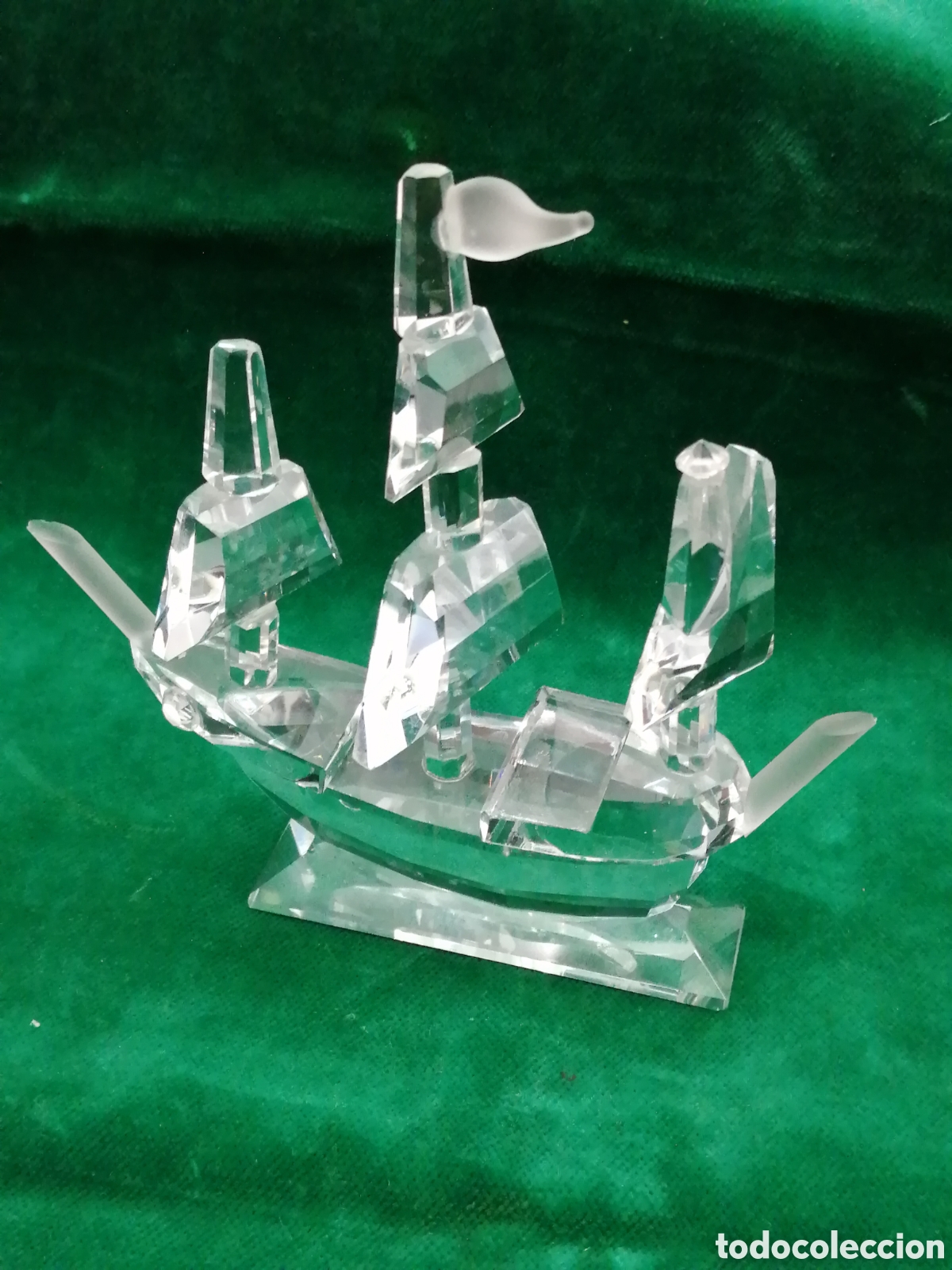 Antig&uuml;edades: Cristal de Swarovski. Barco - Foto 5