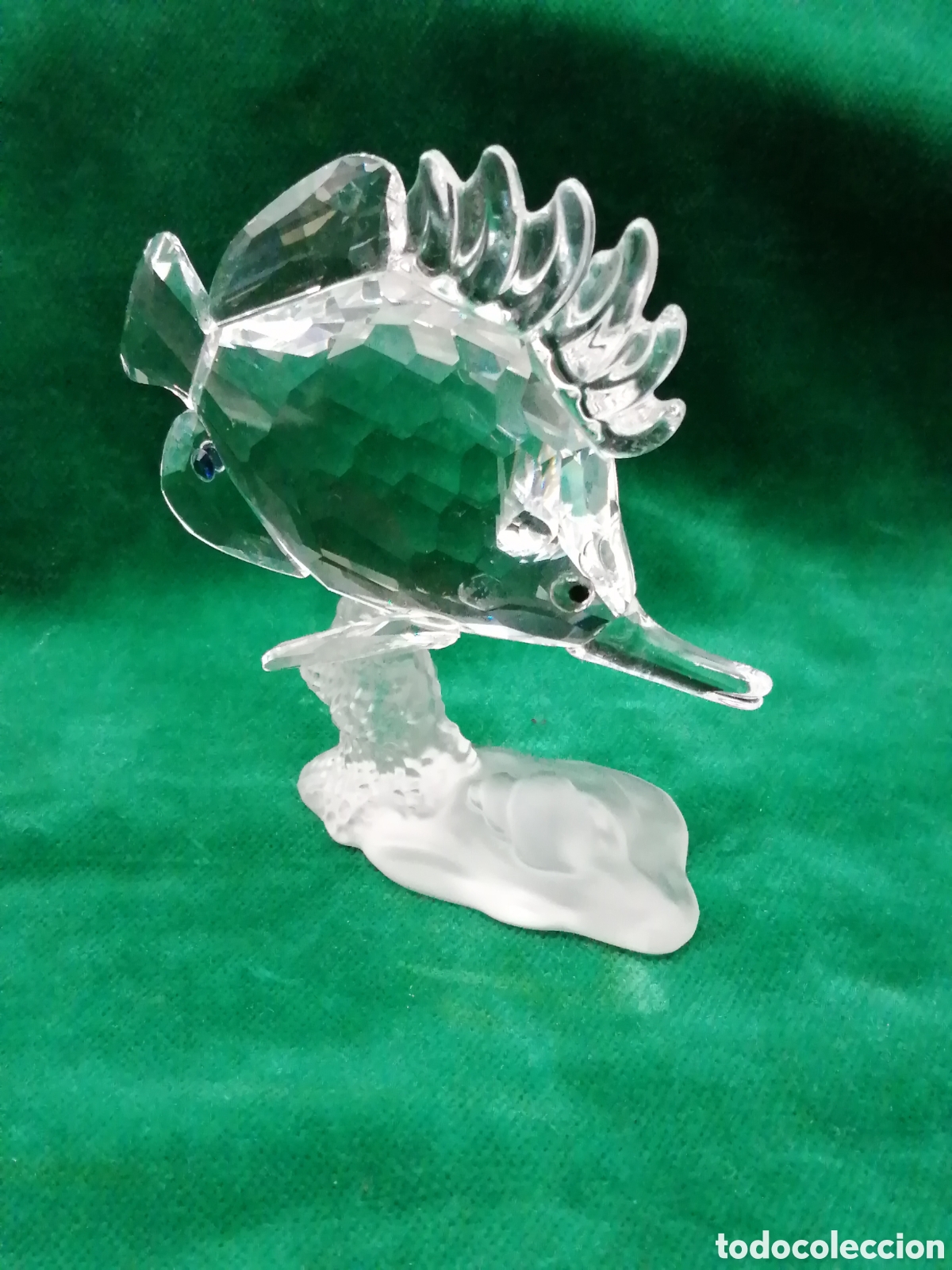Antig&uuml;edades: Cristal de Swarovski. Pez - Foto 2