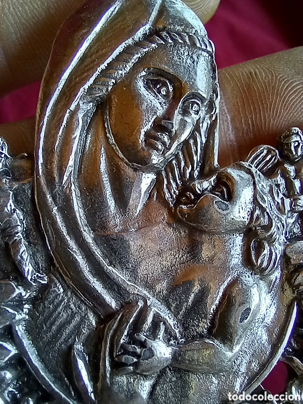 Antig&uuml;edades: MEDALLA VIRGEN - Foto 3