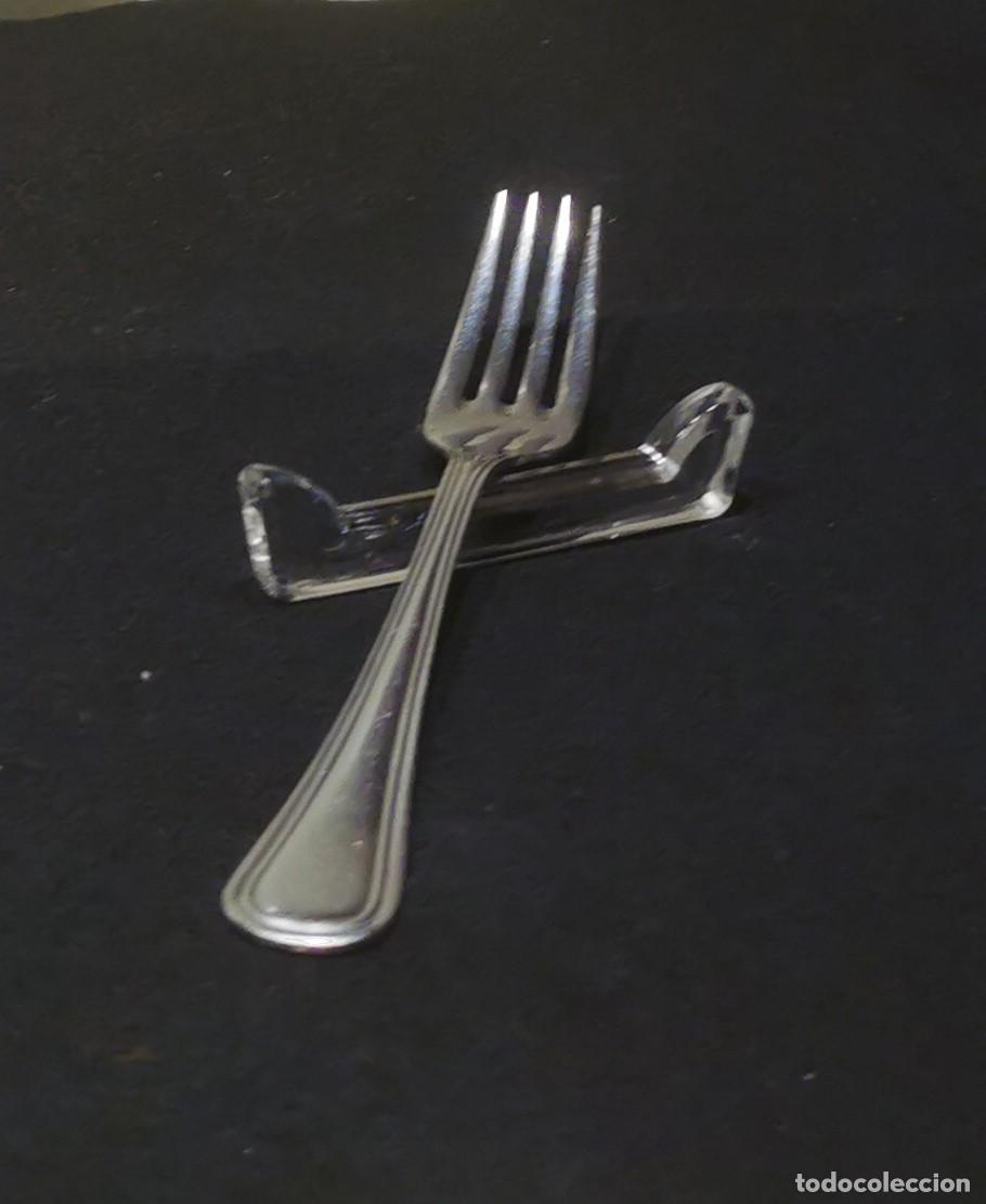Antig&uuml;edades: 12 REPOSA CUBIERTOS ART DECO - Foto 6