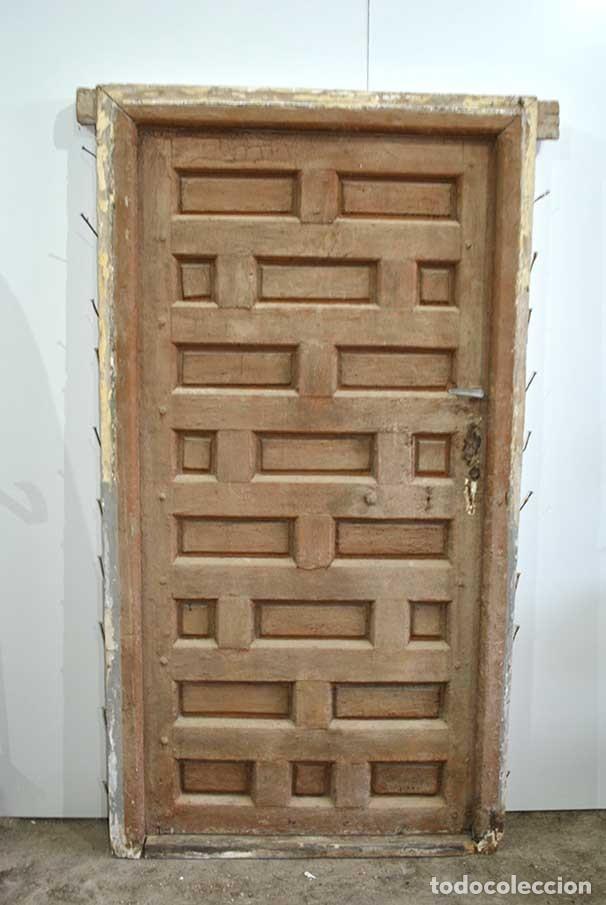 Antig&uuml;edades: PUERTA ANTIGUA DE MADERA - Foto 1
