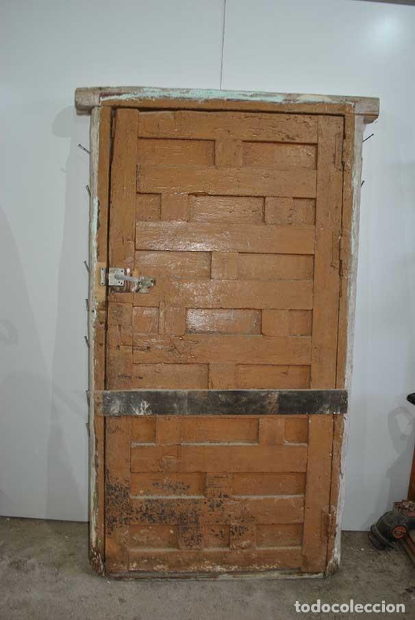 Antig&uuml;edades: PUERTA ANTIGUA DE MADERA - Foto 3