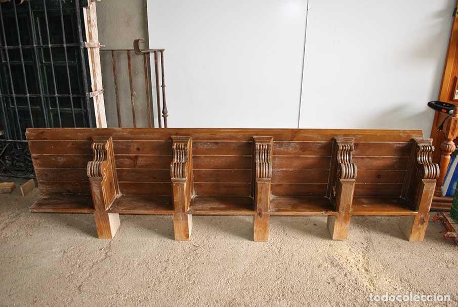 Antig&uuml;edades: M&Eacute;NSULA, CAPITEL O CORNISA ANTIGUA DE MADERA - Foto 4