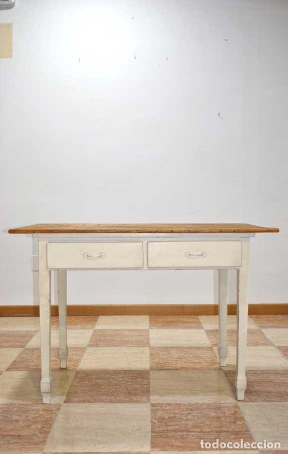 Antig&uuml;edades: MESA ANTIGUA DE COCINA MADERA - Foto 1