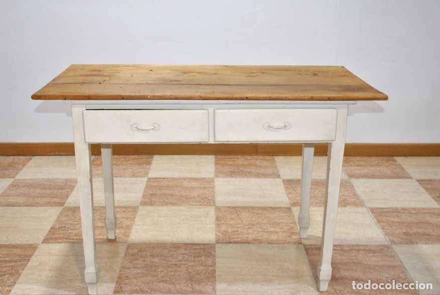 Antig&uuml;edades: MESA ANTIGUA DE COCINA MADERA - Foto 3
