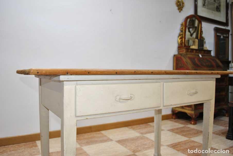 Antig&uuml;edades: MESA ANTIGUA DE COCINA MADERA - Foto 5