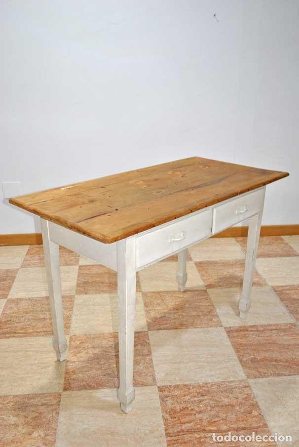 Antig&uuml;edades: MESA ANTIGUA DE COCINA MADERA - Foto 7