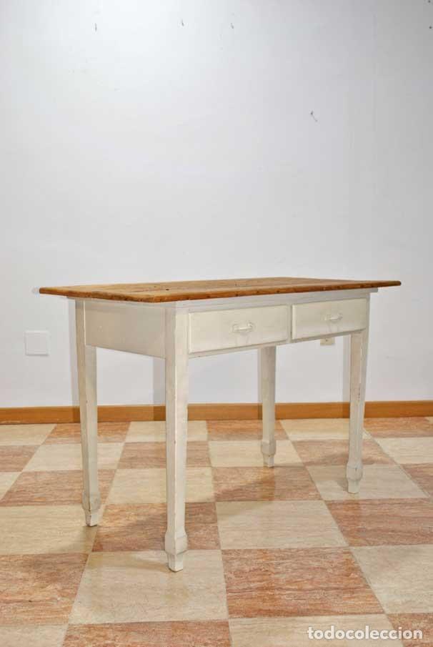 Antig&uuml;edades: MESA ANTIGUA DE COCINA MADERA - Foto 8