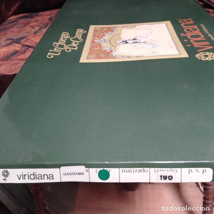Antig&uuml;edades: ANTIGUO JUEGO DE CAMA SIN ESTRENAR - Foto 5