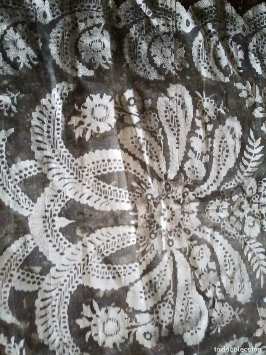 Antig&uuml;edades: ANTIGUA MANTILLA MADRAS - Foto 9