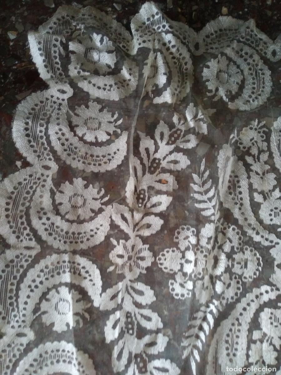 Antig&uuml;edades: ANTIGUA MANTILLA MADRAS - Foto 14