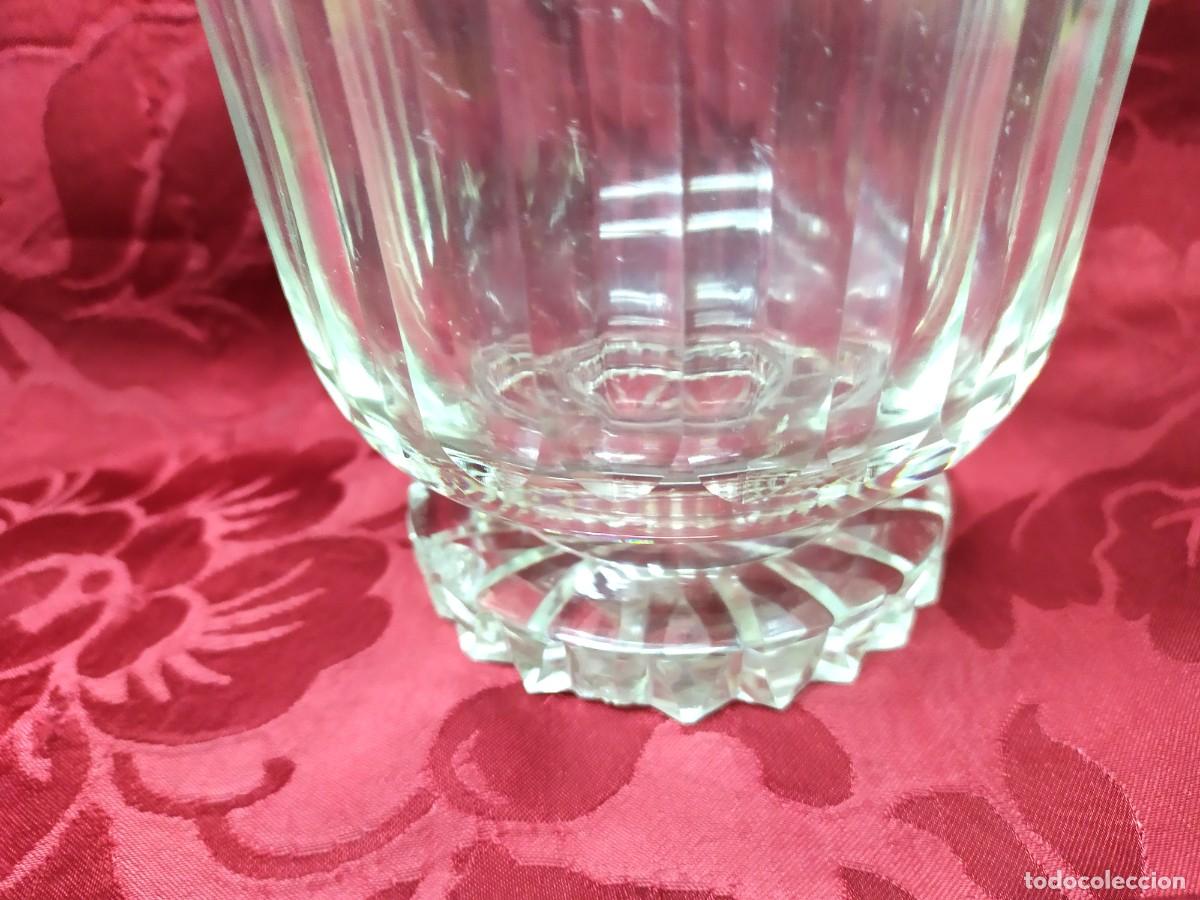 Antig&uuml;edades: Jarr&oacute;n de Cristal Tallado a la Rueda - Foto 2