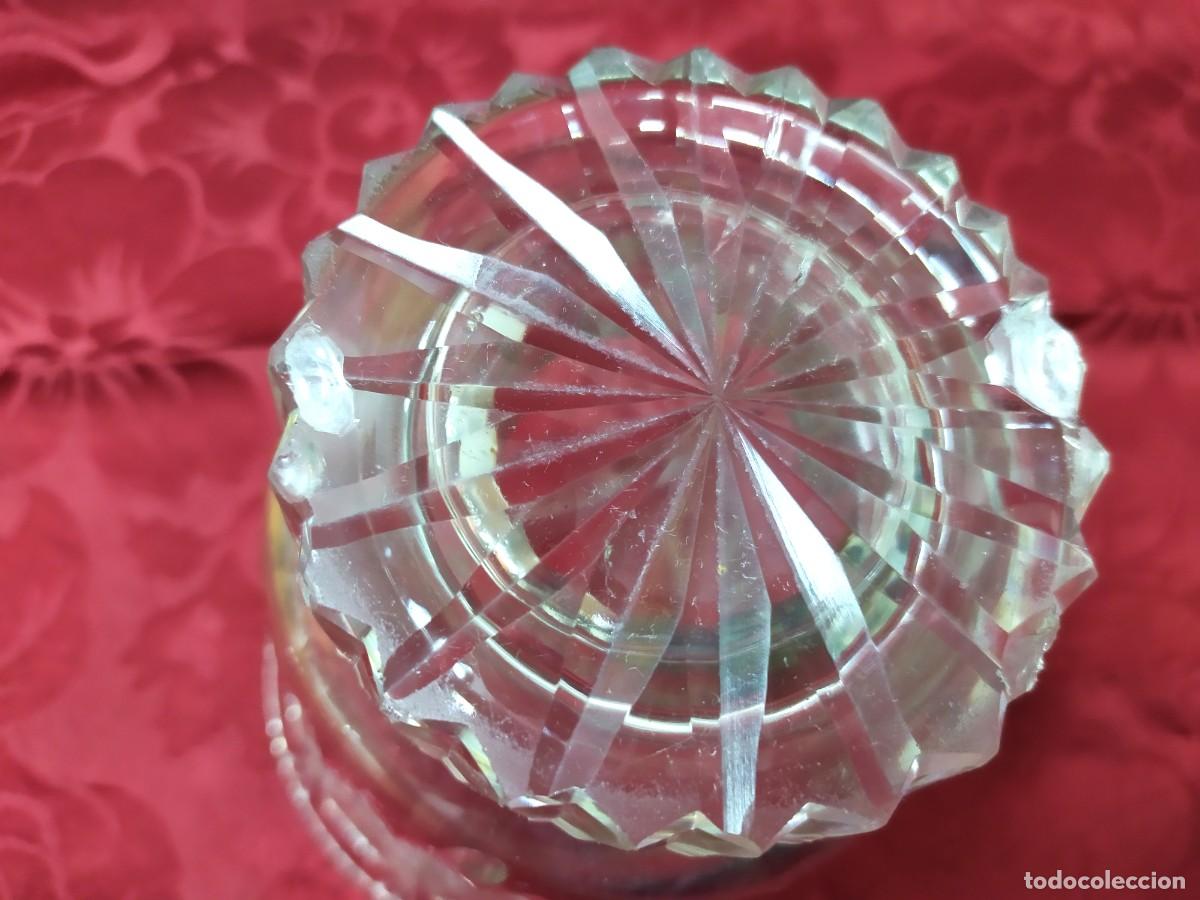 Antig&uuml;edades: Jarr&oacute;n de Cristal Tallado a la Rueda - Foto 4