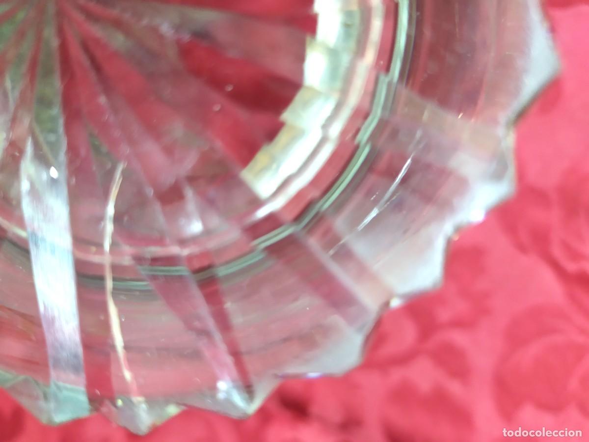 Antig&uuml;edades: Jarr&oacute;n de Cristal Tallado a la Rueda - Foto 6