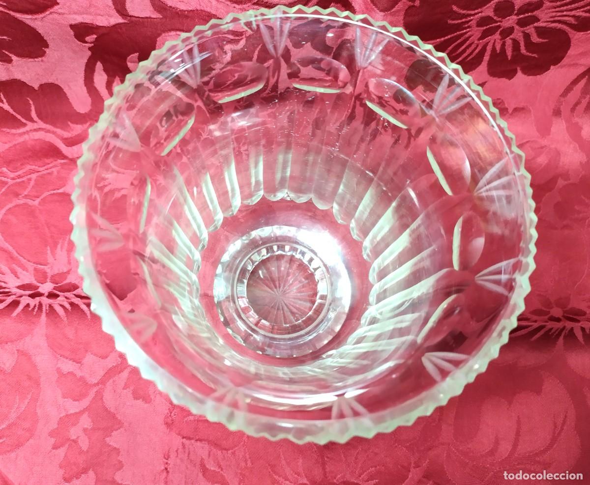 Antig&uuml;edades: Jarr&oacute;n de Cristal Tallado a la Rueda - Foto 7