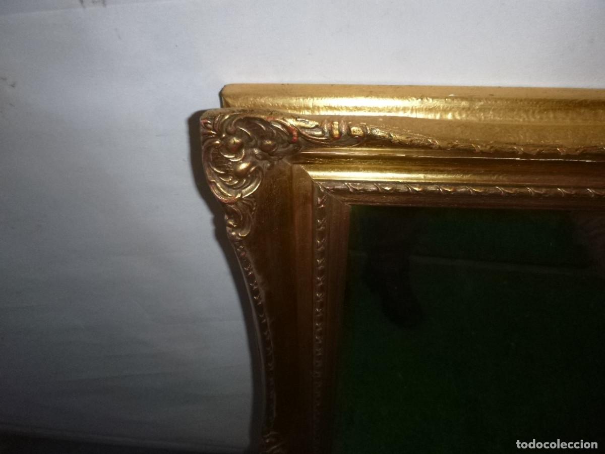 Antig&uuml;edades: MARCO ESPEJO EN ORO FINO - Foto 2