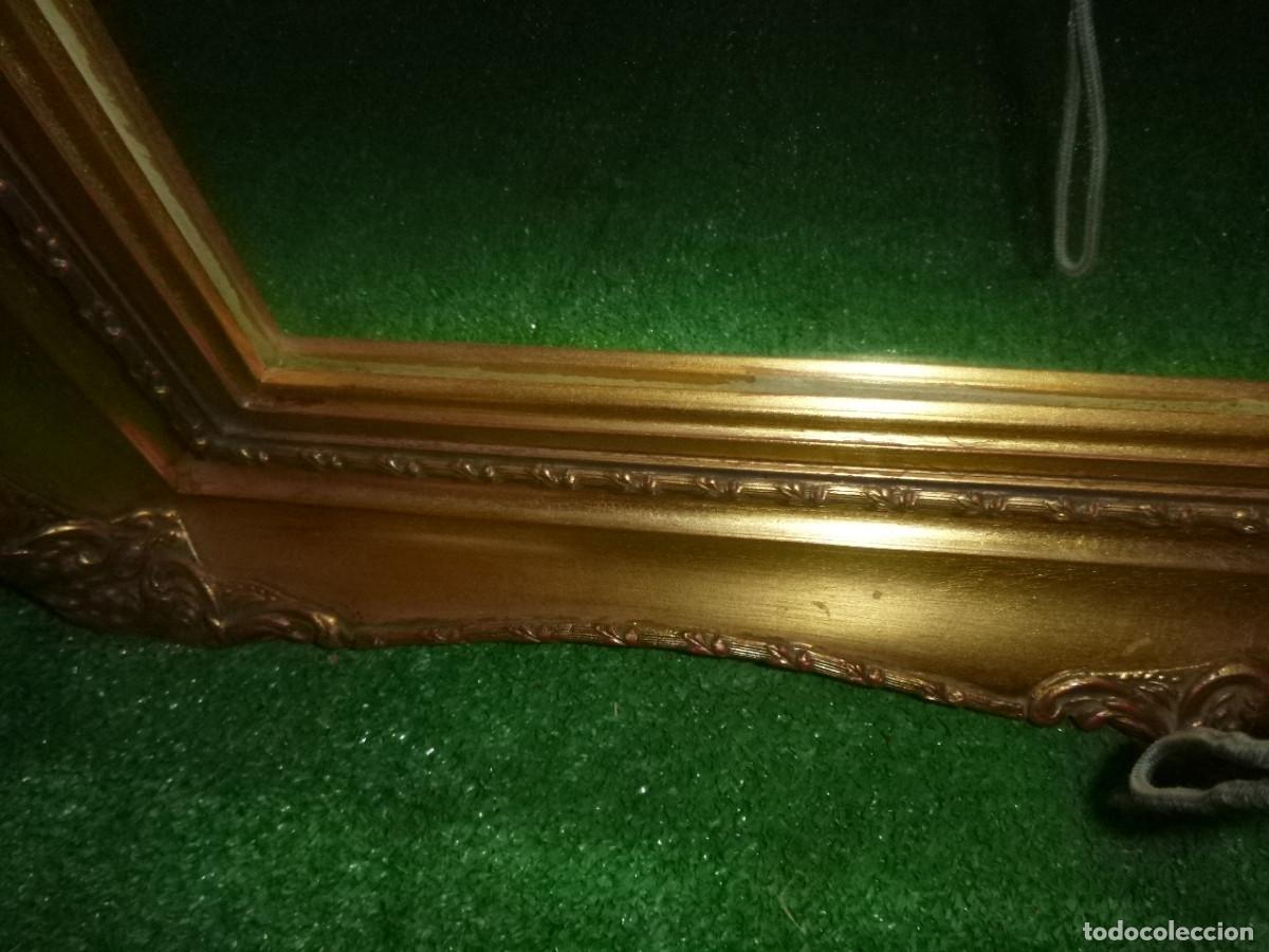 Antig&uuml;edades: MARCO ESPEJO EN ORO FINO - Foto 3