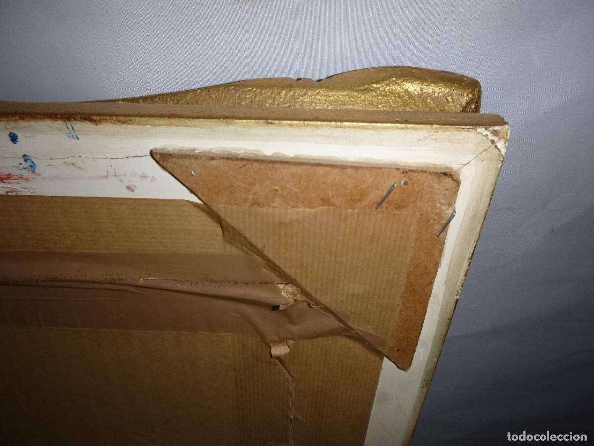 Antig&uuml;edades: MARCO ESPEJO EN ORO FINO - Foto 6