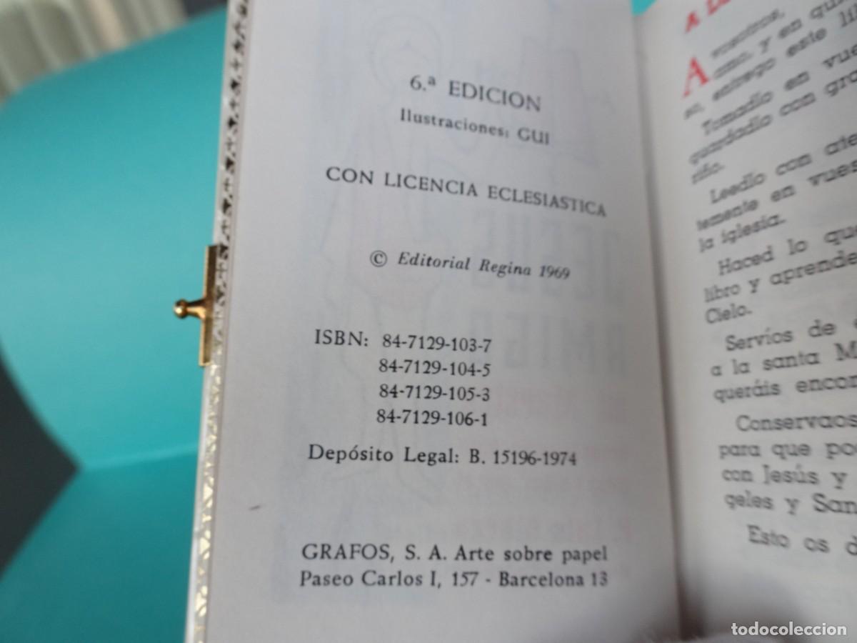 Antig&uuml;edades: DEVOCIONARIO PADRE LUIS RIBERA MI PRIMERA COMUNI&Oacute;N NACAR - Foto 10