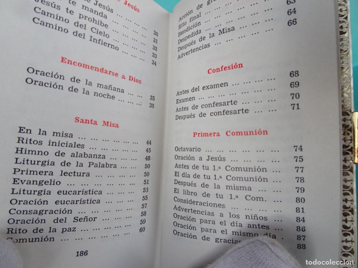Antig&uuml;edades: DEVOCIONARIO PADRE LUIS RIBERA MI PRIMERA COMUNI&Oacute;N NACAR - Foto 15