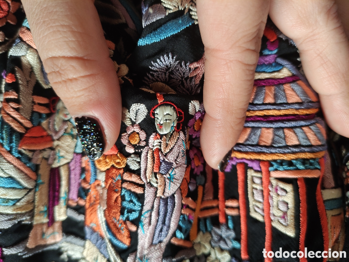 Antig&uuml;edades: Mant&oacute;n de Manila de 100 a&ntilde;os - Foto 27