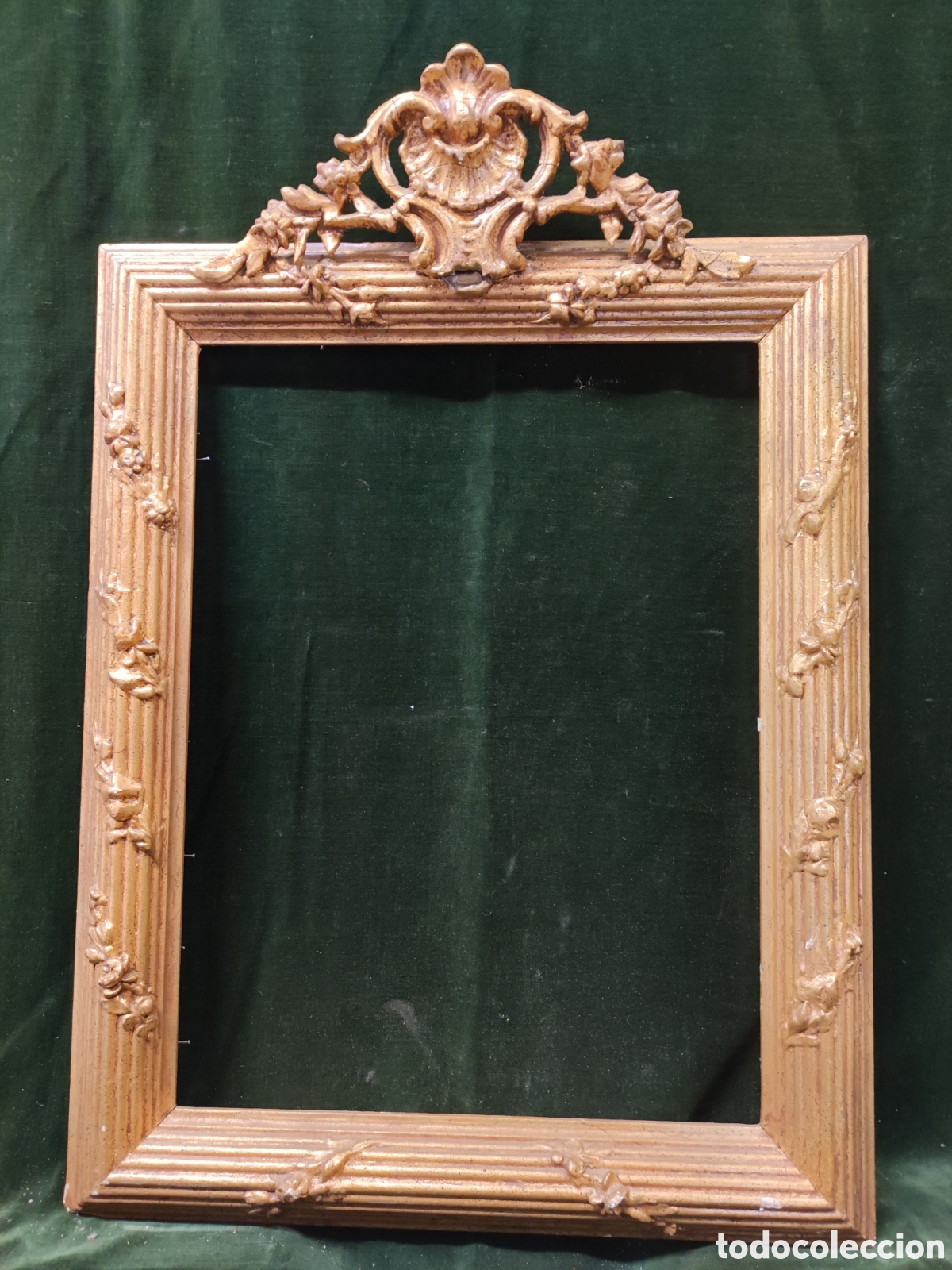 Antig&uuml;edades: Marco de espejo antiguo. - Foto 1