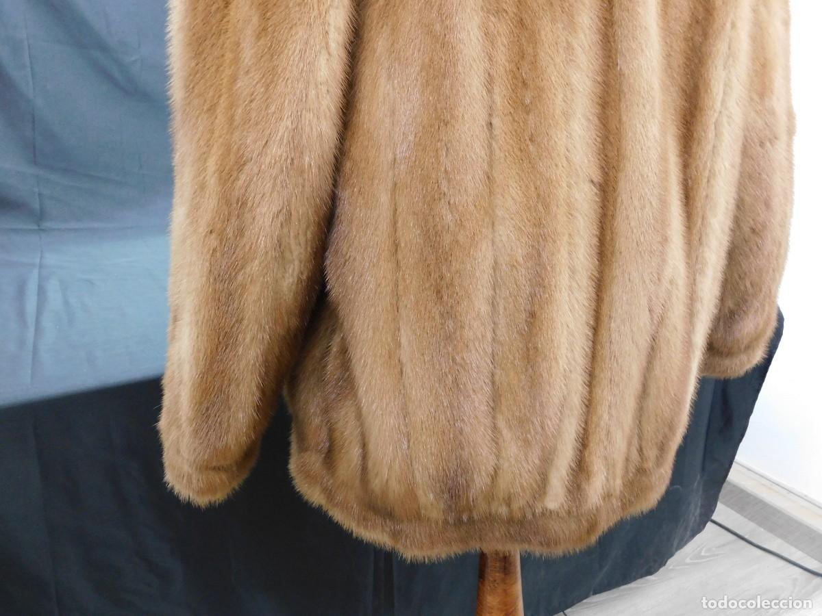 Antig&uuml;edades: ABRIGO DE VISON 3/4 BEIGE - Foto 13