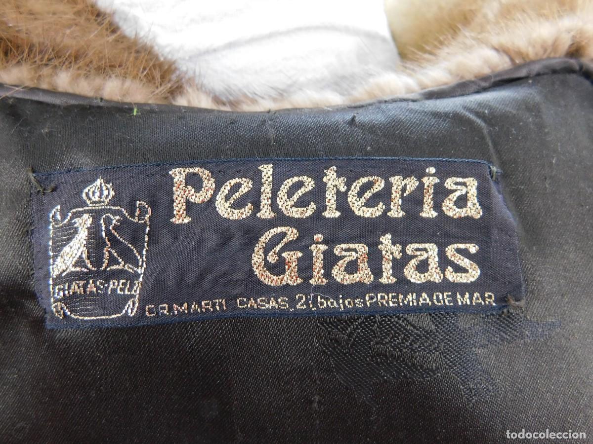 Antig&uuml;edades: ABRIGO DE VISON 3/4 BEIGE - Foto 16