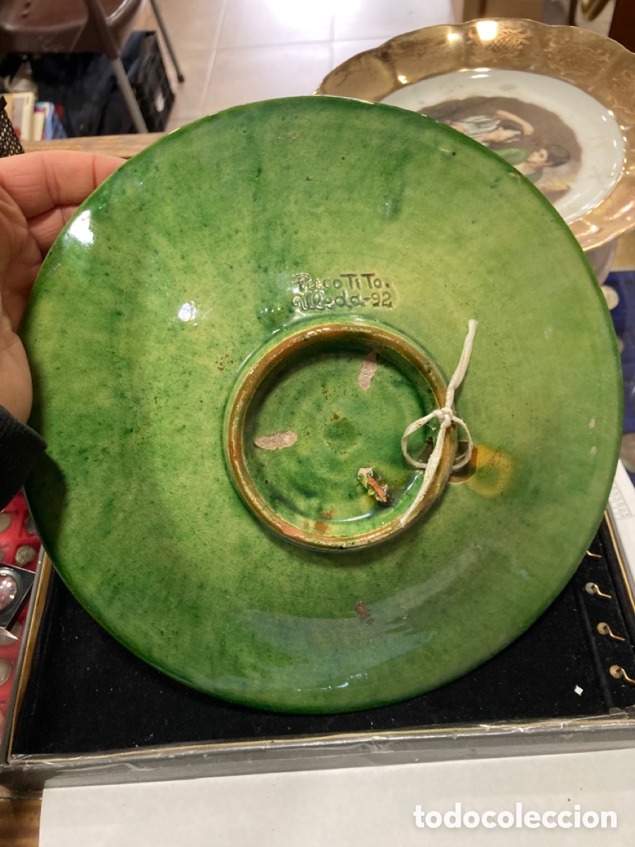 Antig&uuml;edades: Bonito plato de &Uacute;beda - Foto 5