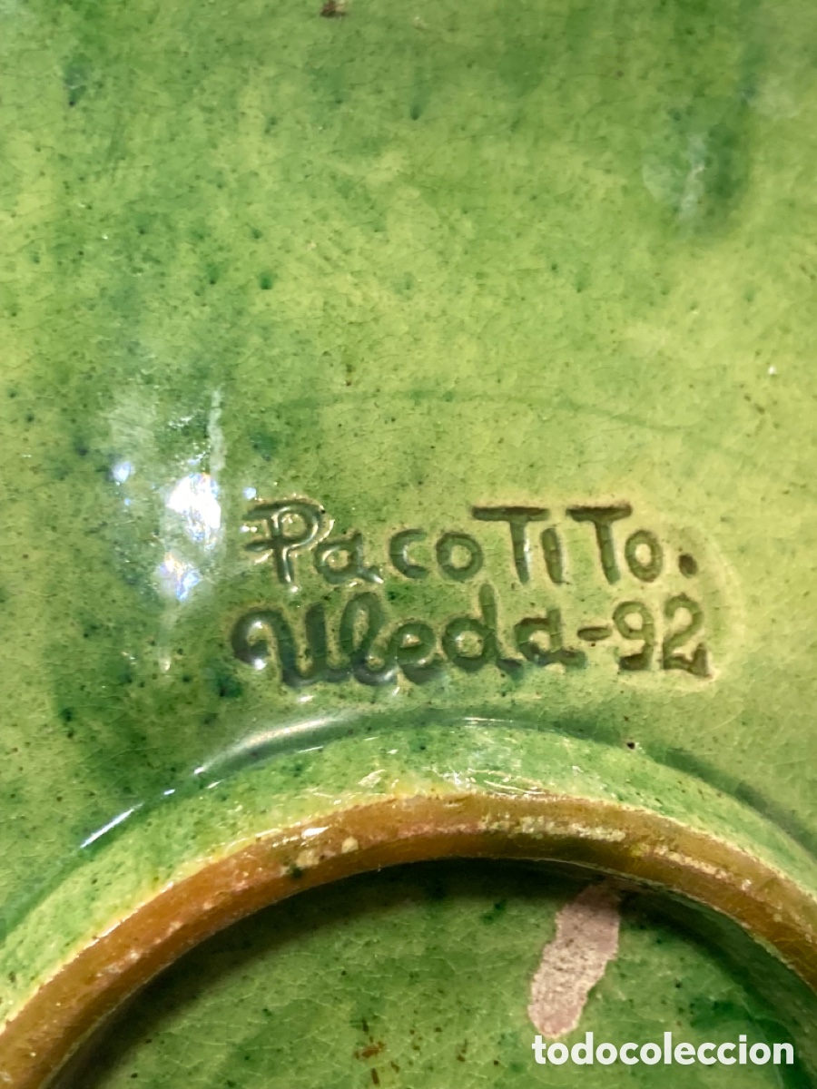 Antig&uuml;edades: Bonito plato de &Uacute;beda - Foto 6