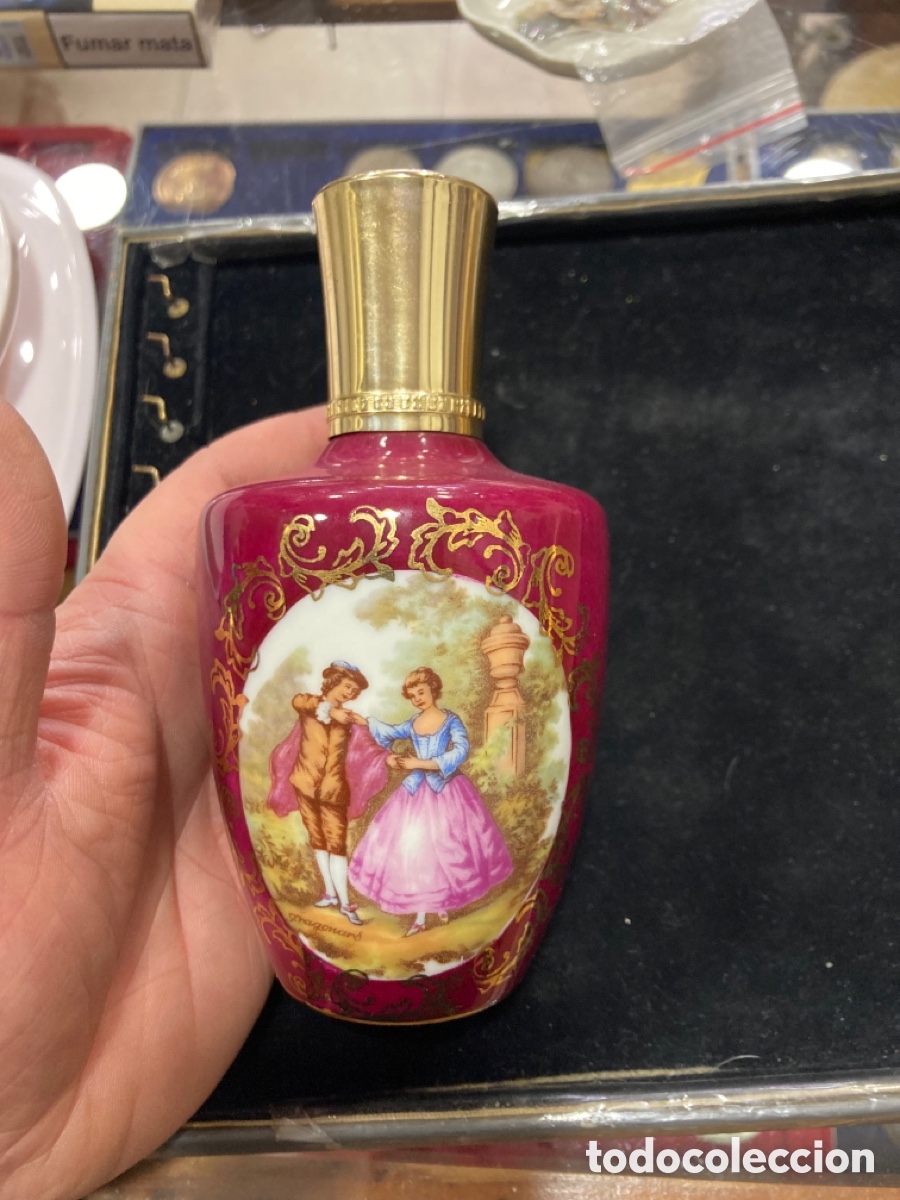 Antig&uuml;edades: Bonito perfumero de limosge - Foto 1