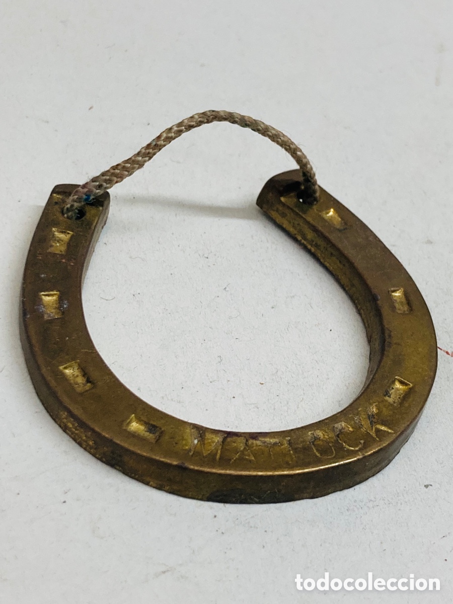 Antiques: Herradura en bronce