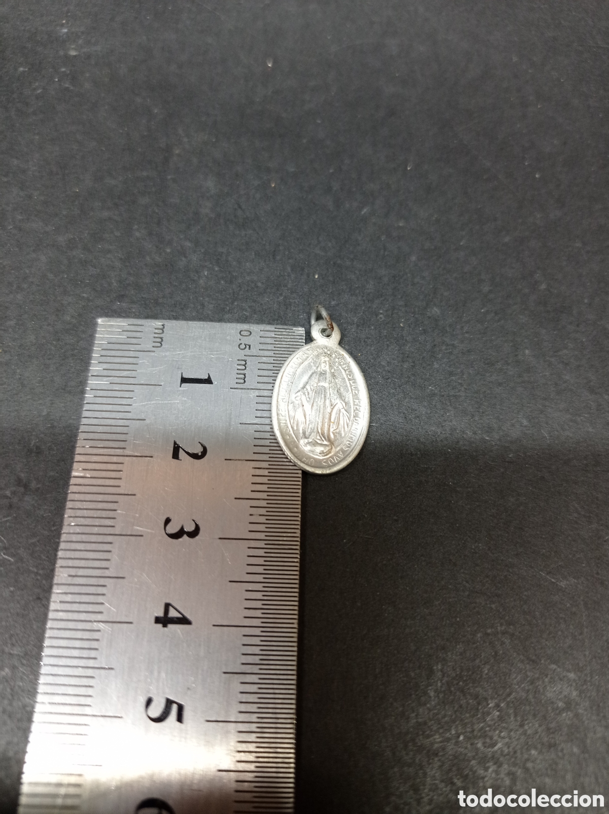 Antig&uuml;edades: Medalla Virgen de la milagrosa - Foto 2