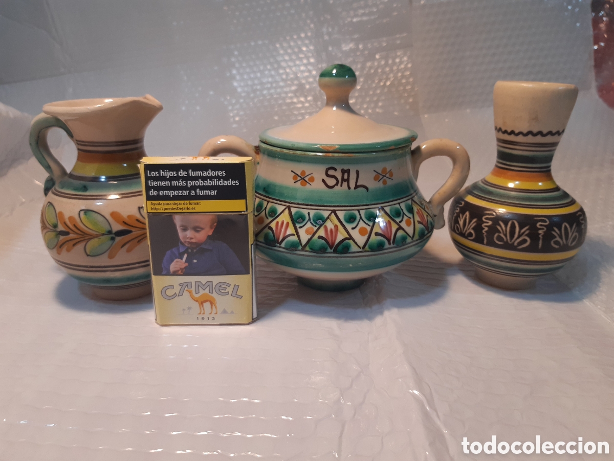 Antig&uuml;edades: LOTE OBJETOS CERAMICA - Foto 2