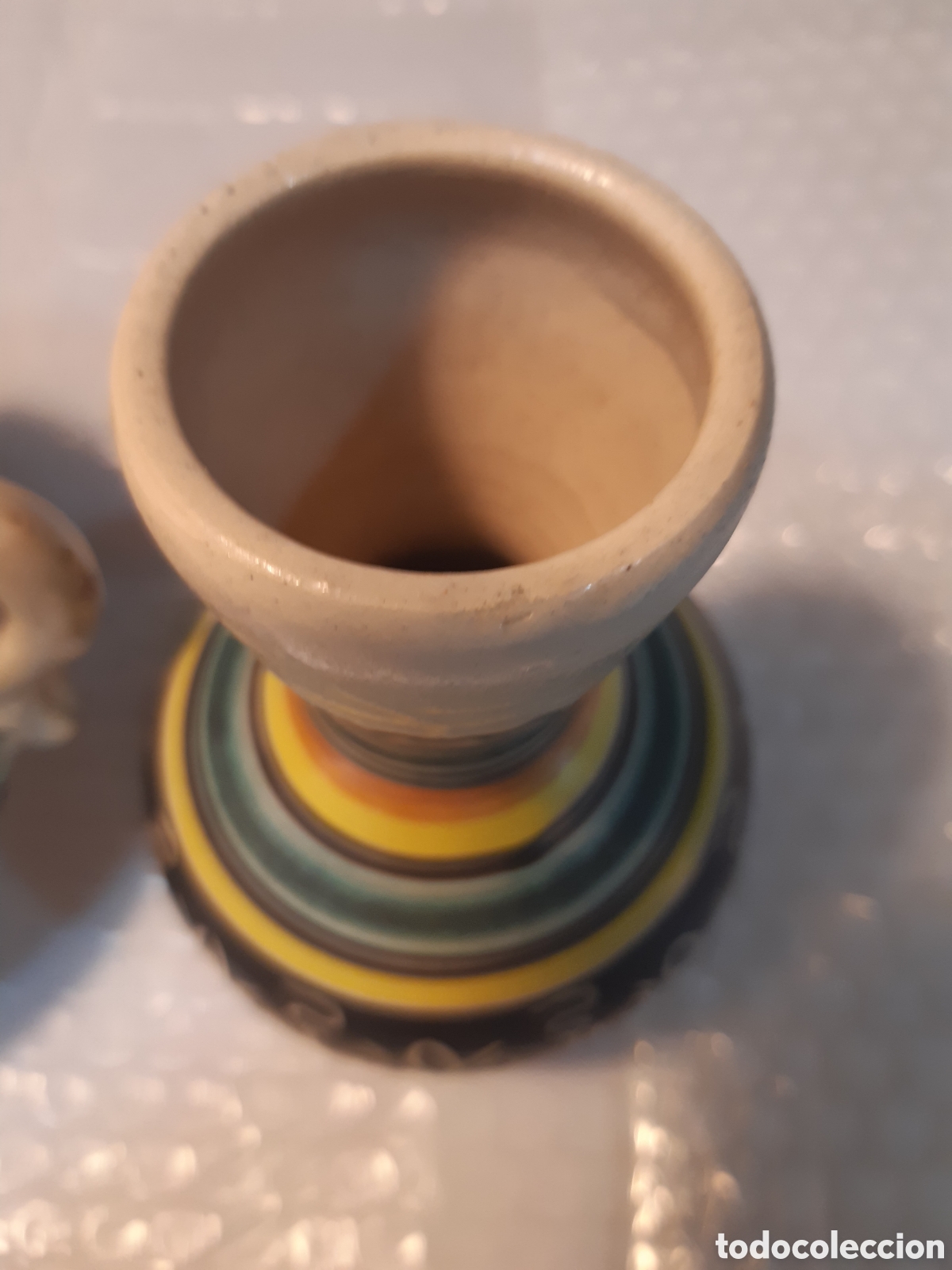 Antig&uuml;edades: LOTE OBJETOS CERAMICA - Foto 5