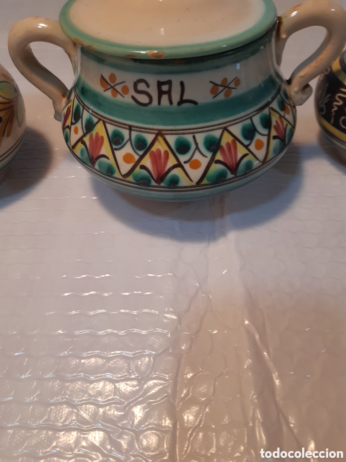 Antig&uuml;edades: LOTE OBJETOS CERAMICA - Foto 13
