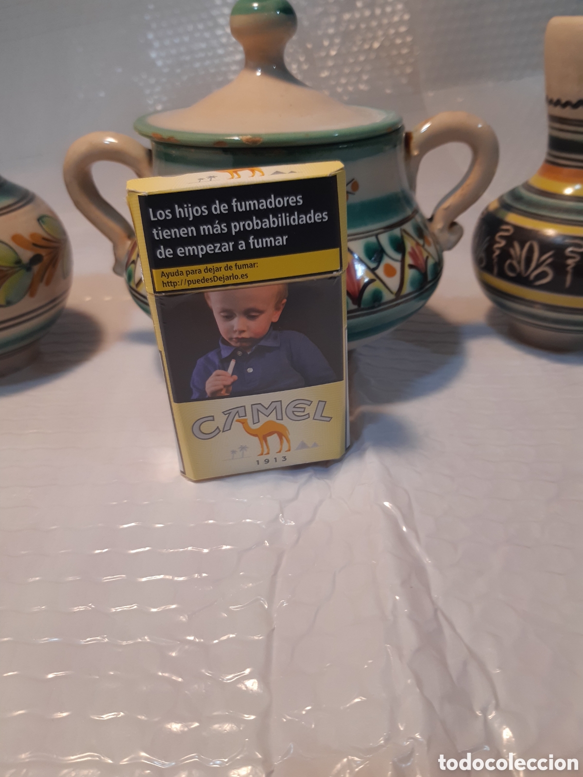 Antig&uuml;edades: LOTE OBJETOS CERAMICA - Foto 14