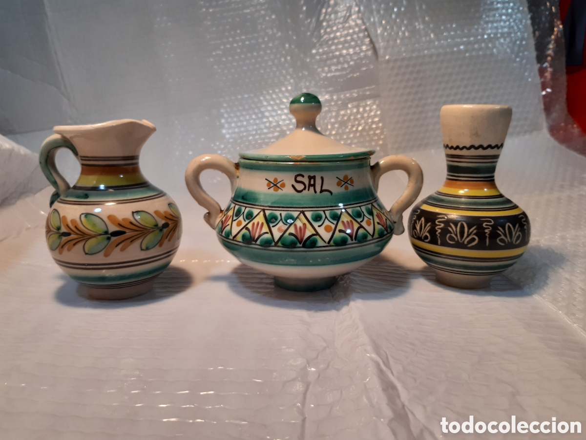 Antig&uuml;edades: LOTE OBJETOS CERAMICA - Foto 1