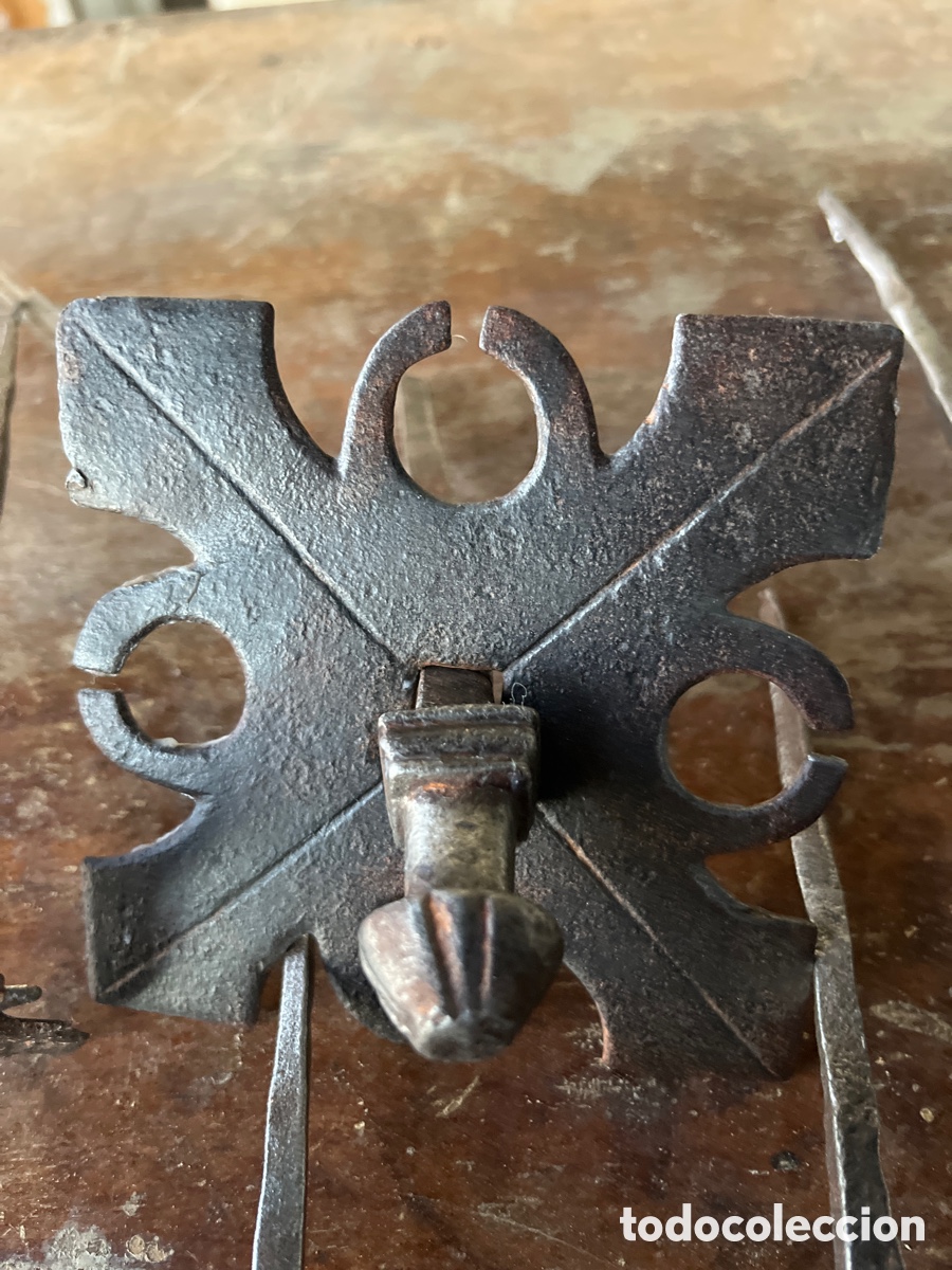 Antig&uuml;edades: Lote de 5 clavos de forja - Foto 5