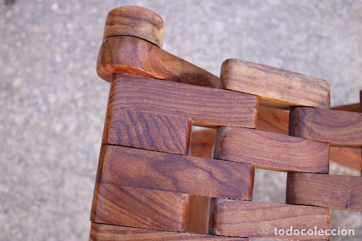 Antig&uuml;edades: taburete plegable - Foto 4