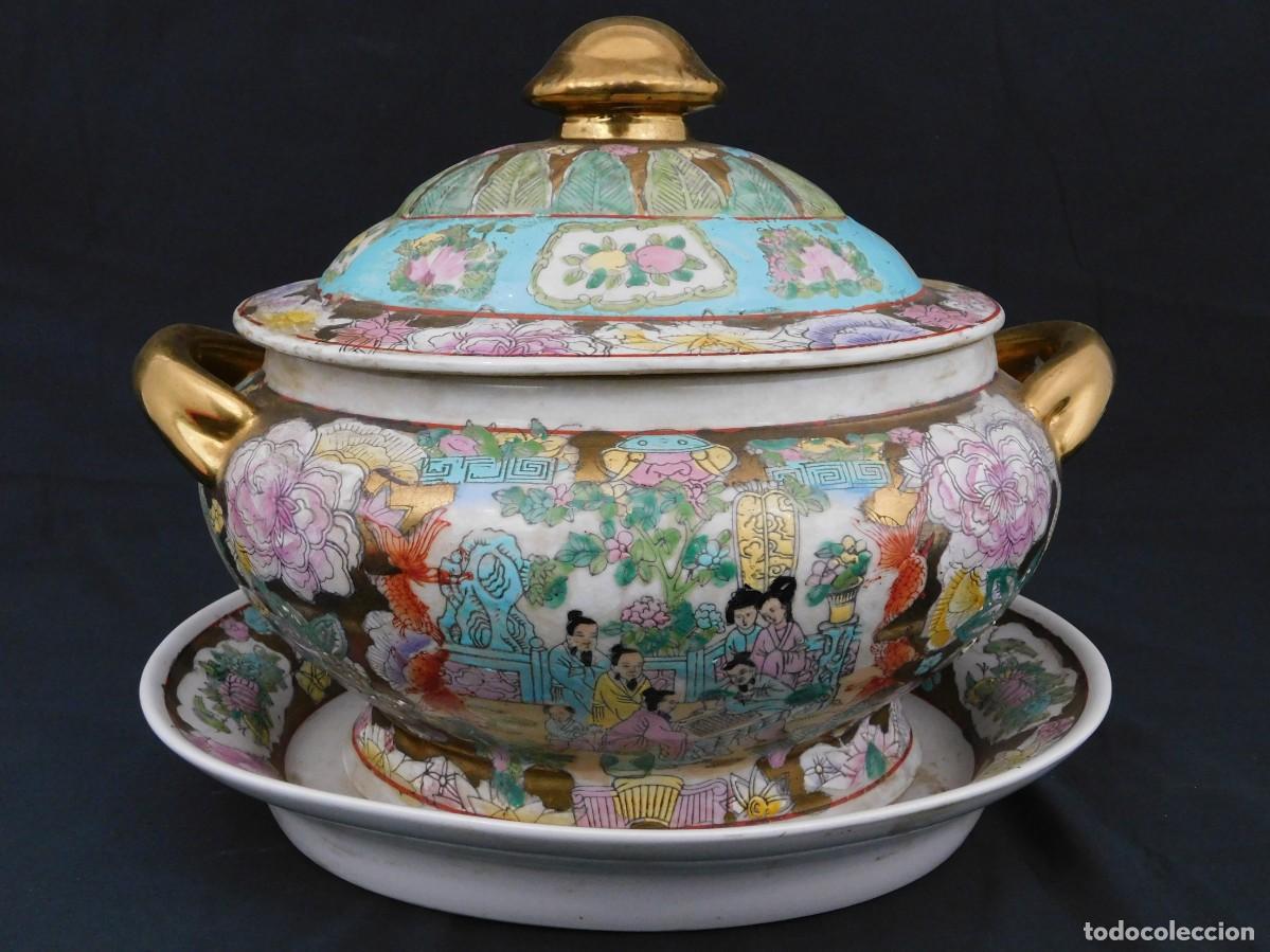 Antig&uuml;edades: SOPERA PORCELANA CHINA - Foto 1