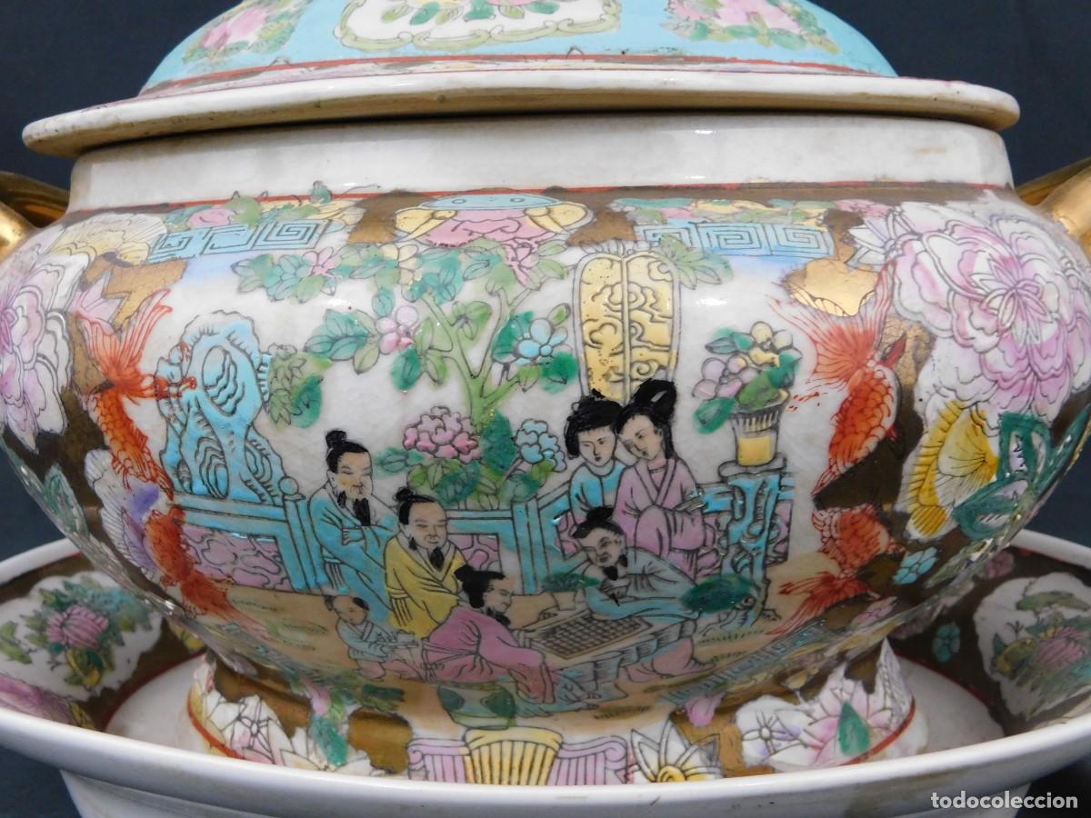 Antig&uuml;edades: SOPERA PORCELANA CHINA - Foto 3