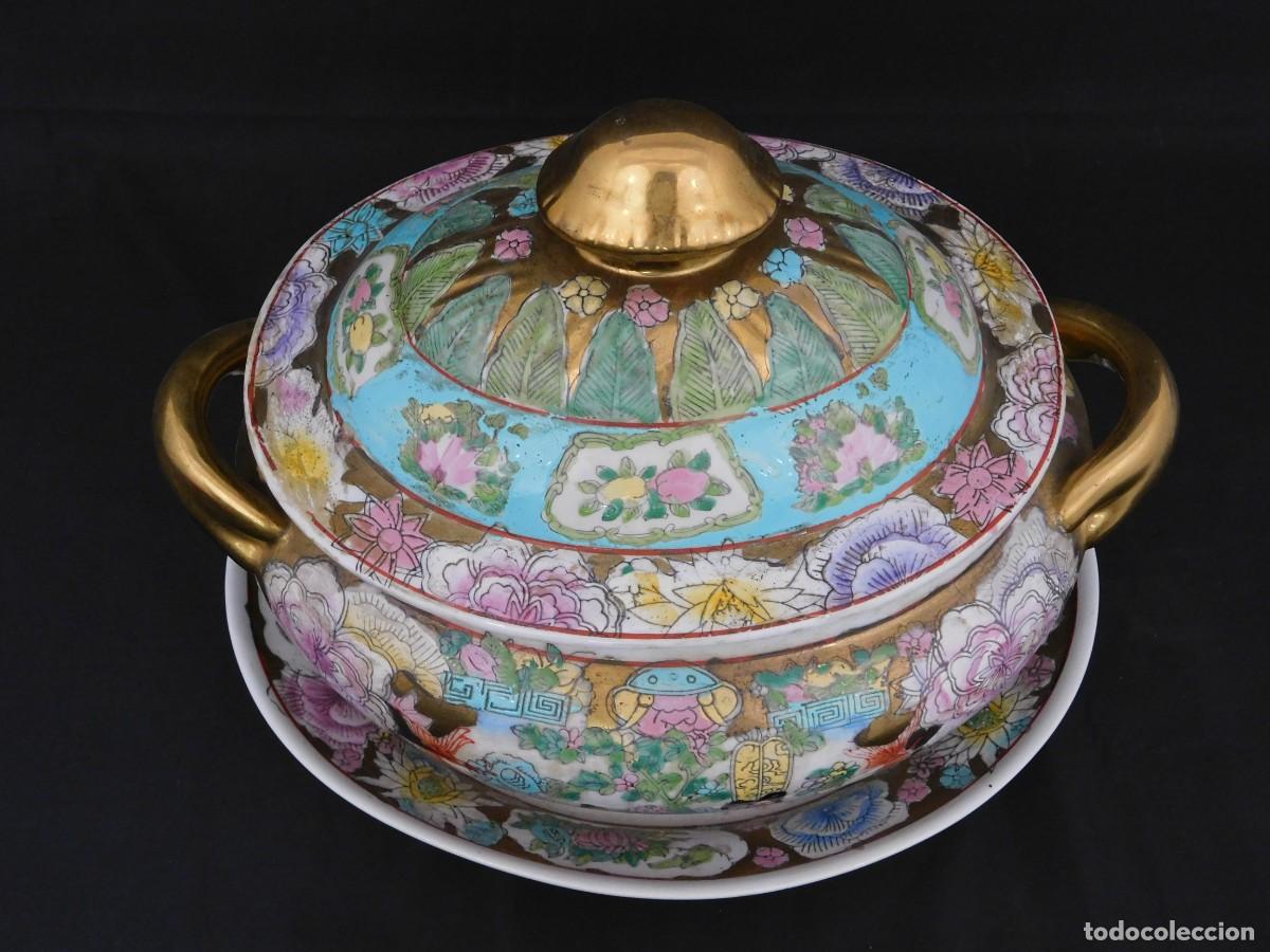 Antig&uuml;edades: SOPERA PORCELANA CHINA - Foto 4