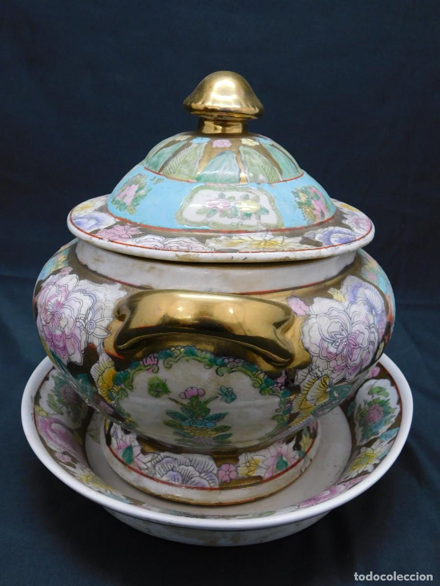 Antig&uuml;edades: SOPERA PORCELANA CHINA - Foto 12