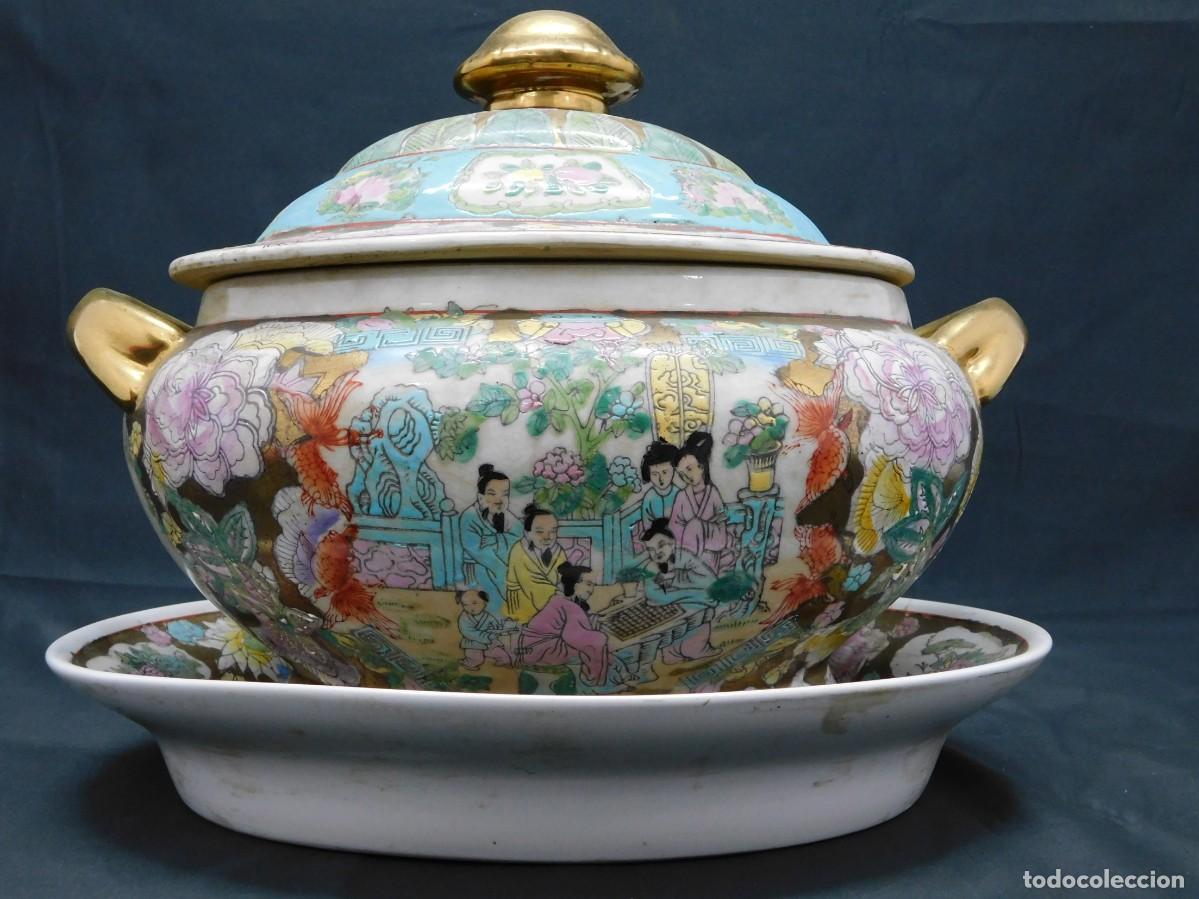 Antig&uuml;edades: SOPERA PORCELANA CHINA - Foto 13