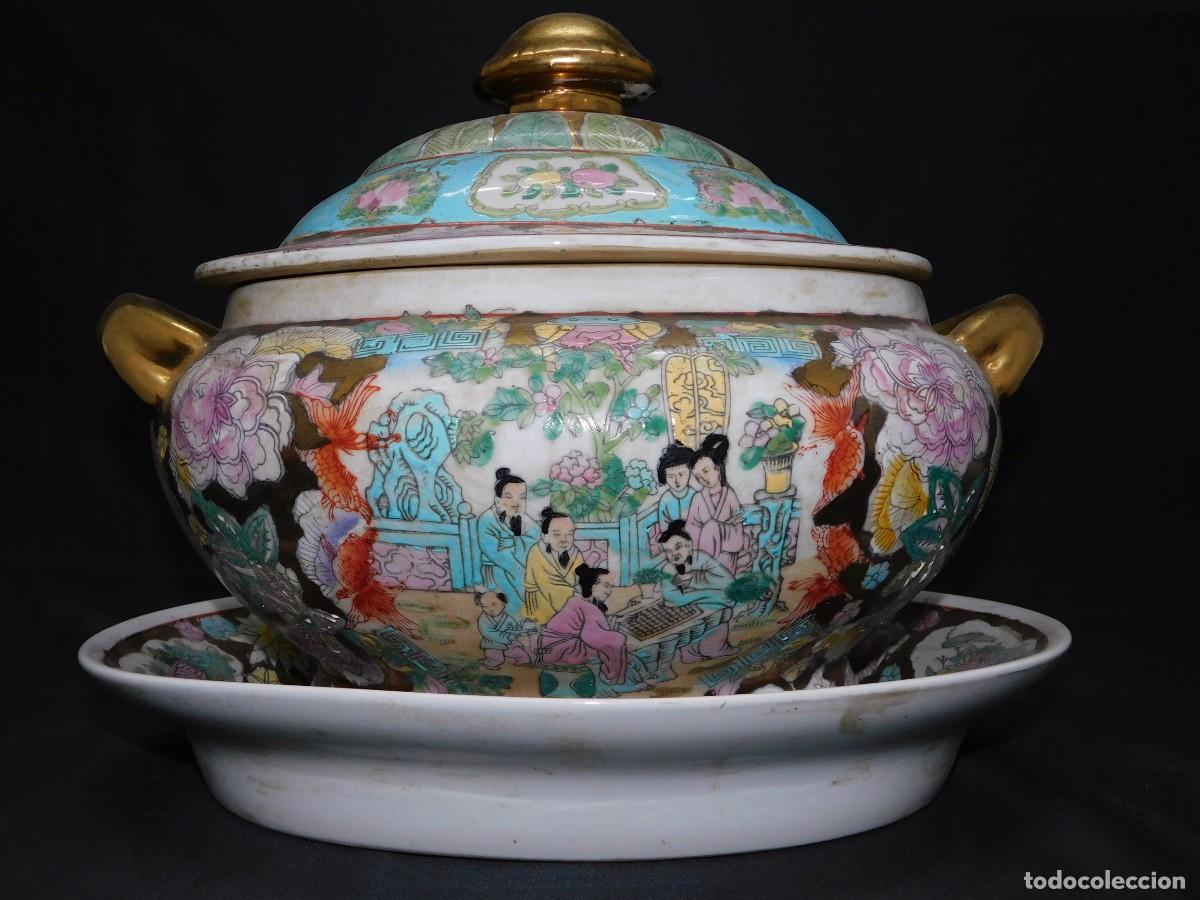 Antig&uuml;edades: SOPERA PORCELANA CHINA - Foto 14