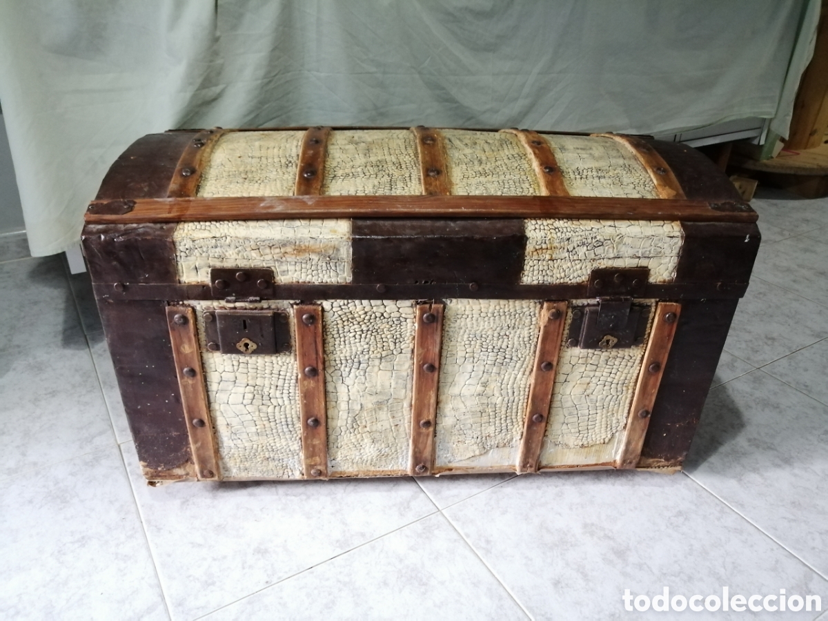 Antig&uuml;edades: Baul antiguo arc&oacute;n de novia - Foto 2