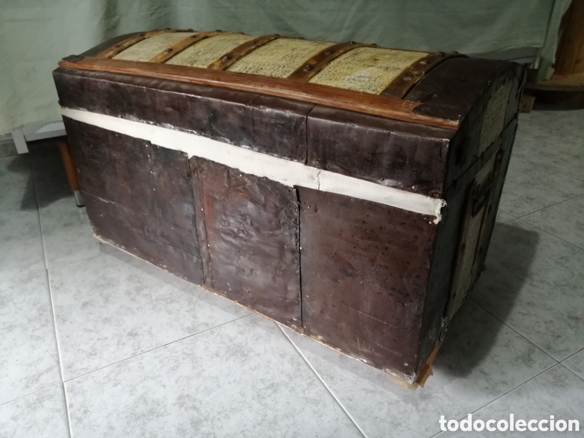Antig&uuml;edades: Baul antiguo arc&oacute;n de novia - Foto 4